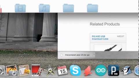 Installing MacAXEPad