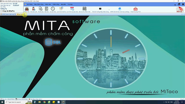 Hướng dẫn sử dụng phần mềm chấm công vân tay năm 2024