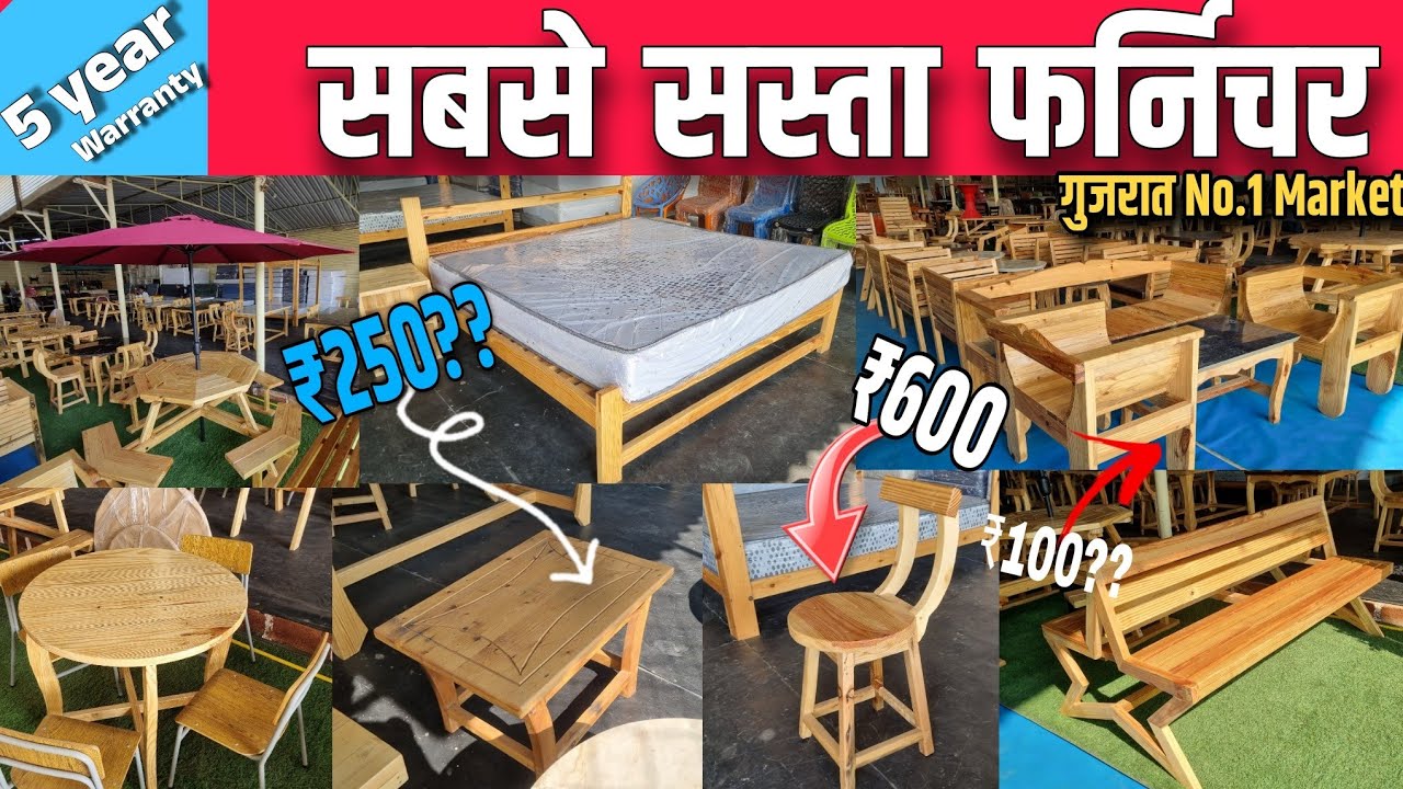 ALANG MARKET:- सबसे सस्ता फर्निचर || 5 Year Garranty 😱|| Gujarat No.1 Market ( Chair ,Table, Sofa )