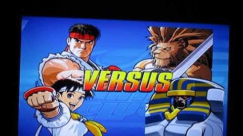 Capcom Fighting Evolution(Xbox)-Ryu/Sakura Playthrough