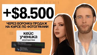 Запуск на $12.500 и ежедневные заявки. Как увеличить продажи курса по фотографии? Воронки продаж