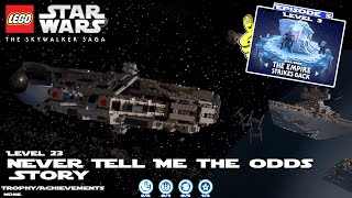 Lego Star Wars The Skywalker Saga: Lvl 23 Never Tell Me the Odds STORY - HTG