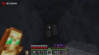 Minecraft live stream making a tunnel bore (realms)