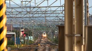 E653系1000番台U101編成転属回送　六日町駅通過