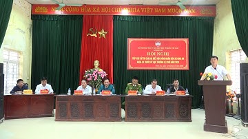 Tổ đại biểu HĐND xã tiếp xúc cử tri cụm số 3