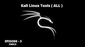 Kali Linux Tools (All) : Episode 3 | Information Gathering | DNS Analysis | fierce | Tamil
