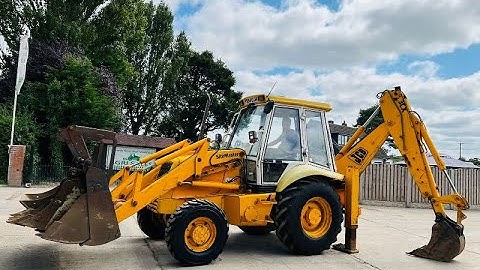 JCB 3CX PROJECT 8 4WD BACKHOE DIGGER C/W EXTENDING DIG & 3X BUCKETS