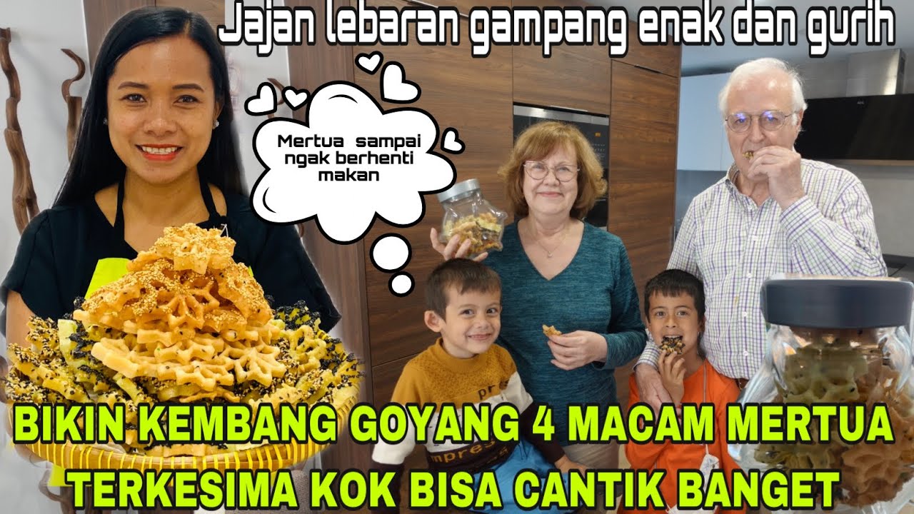 BIKIN KEMBANG GOYANG 4 MACAM MERTUA SAMPAI TERKESIMA KOK BISA CANTIK BANGET,GAMPANG DAN ENAK