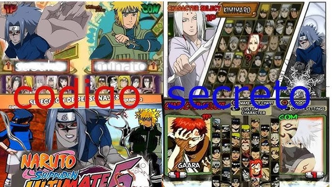 como liberar todos os personagens de Naruto ps2｜Pesquisa do TikTok