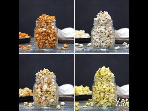 4 Ways Flavoured Popcorn