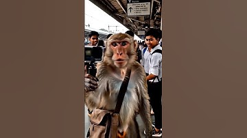 How to creat trending Monkey vlog #trending #ai #monkey #vlog #veo3#funny#aivideo#cartoon#viralvideo