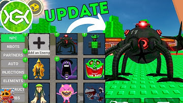NEW UPDATE 9.5.9 Nextbot in Playground mod MADE NEW OMNIDROID V 11 ROBOT FROM ROBLOX In Garry