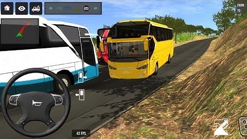 Indonesia bus simulator game 🎮🎯|| euro school bus game android - game @aksbusgmr