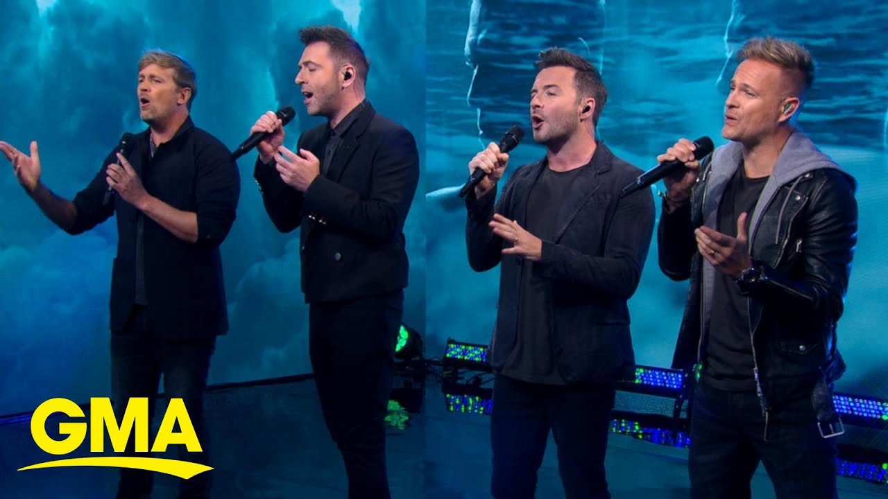 Westlife performs 'Flying Without Wings' on 'GMA' l GMA