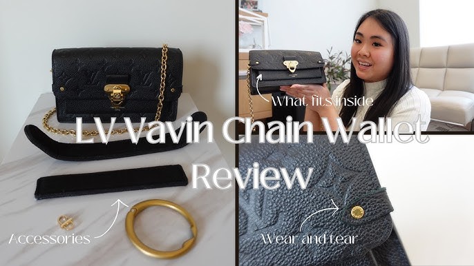 Louis Vuitton Vavin Chain Wallet, 2 Year Review, Wear & Tear