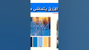 تنسيق اللون الازرق في الديكور 