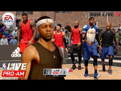 NBA Live 16 - First EVER NBA Live Run FULL Gameplays & Highlights