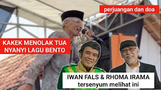 Full Kakek jiwa muda | nyanyi lagu bento & perjuangan dan doa | Iwan Fals & Rhoma irama