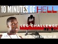 10 MINUTES OF HELL!! INTENSE Leg Challenge w/ Anthony Hamilton Jr To Increase Your Vert!