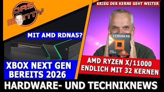 Amd Ryzen Bald Mit 32Kernen Xbox Next Gen Schon 2026 Mit Rdna5? Verkaufsschlager Rtx 4080 Super