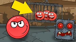 Red Ball SAVES HIS FRIENDS! | Red Ball 4 Gameplay (World 3) screenshot 3