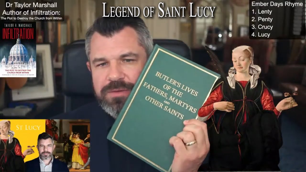 Taylor Marshall Reads Saint Lucy Legend Dr Taylor Marshall Podcast Youtube