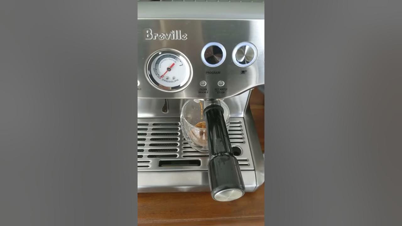 Breville barista express pressure issue. YouTube
