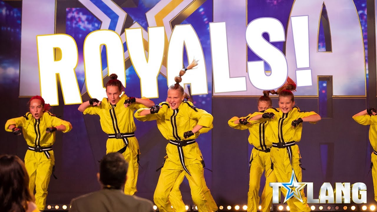 Royals hiphop-dans imponerar på Talang-juryn