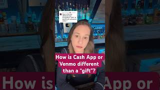 how is Cash app or Venmo-ing a bartender different than a “gift” when splitting tips?￼