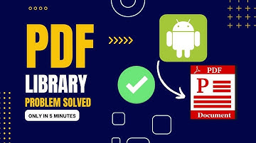 PDF Viewer Library problem solved in Android Studio । Innovative Programmer । Fahim Software