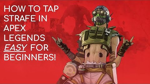 HOW TO TAP STRAFE IN APEX LEGENDS SEASON 13 2022 EASY TUTORIAL!! (For beginners)