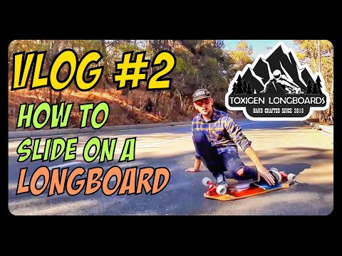 VLOG #2 - how to make a slide on a longboard? - როგორ გააკეთო სლაიდი?