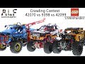 Lego Technic 42070 vs 9398 vs 42099 Which is the best Crawler??