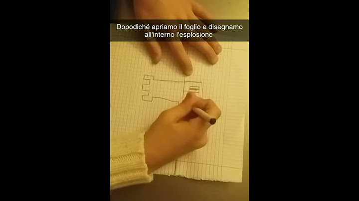 Come disegnare una scena di esplosione- Minecraft Creeper