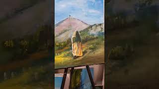 Painting World - Imam Mahdi (a.t.f.s.)#painting #gallery #thelwart #tomorrsaliasi#shorts #imammahdi