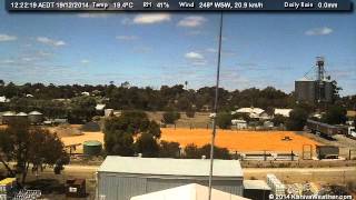 19 December 2014 - South Facing WeatherCam Timelapse - KanivaWeather.com