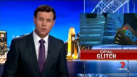 Opal Card Glitches driving passengers crazy