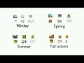 LEARN SEASONS VOCABULARY KIDS 