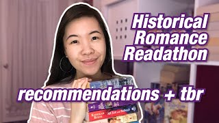 Historical Romance Readathon Recommendations + My TBR 