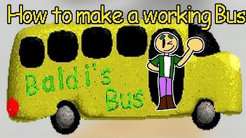 How To Make Working Bus To Your Decompile! 🚌🔥/ #video #decompile #baldisbasics