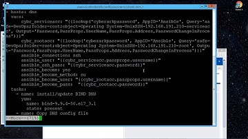 CyberArk-Ansible end to end demo - 2: Automatic Secure Credential Retrieval (static servers)