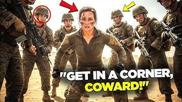 Mariniers omsingelden haar tijdens een training - 30 seconden later realiseerden ze zich dat ze e...