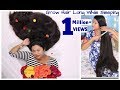 Grow Hair LONG While SLEEPING| Hair Growth Hacks For Lazy Girls|Sushmita's Diaries