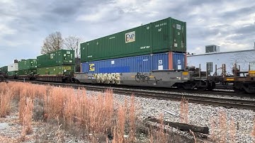 NS 28N-18 pass Greensboro, NC cool crew EMD SD70ACC leader 11/19/2025. 