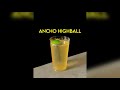 Ancho highball | salted plum, guava