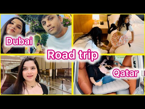 Qatar to Dubai via Saudi Arabia 800 km road trip with kids 