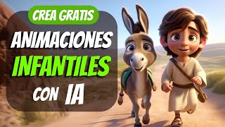 Cómo crear GRATIS un video animado infantil con inteligencia artificial - Villancico Disney Pixar IA