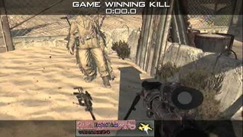 mw2 360 quickscope final kill
