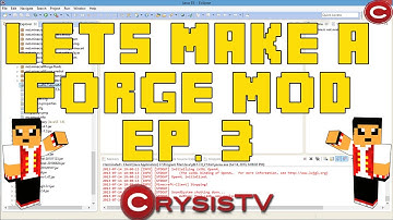 How To Make A Minecraft 1.6.2 Mod Ep. 3: Basic Items!! (Minecraft Forge Coding)