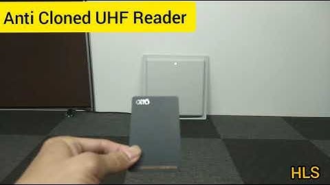 ATTO Anti Cloned UHF Long Range Reader